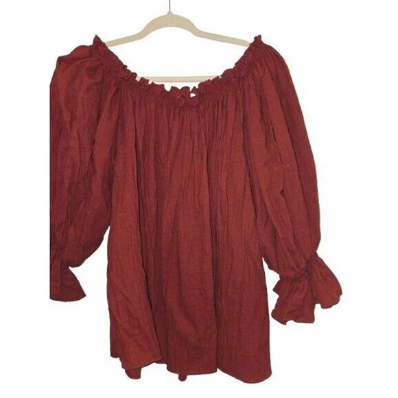 Anna Konya Limited Edition Tiered Maxi Boho Skirt Shirt Set NEW Original Tag VTG - Picture 5 of 16